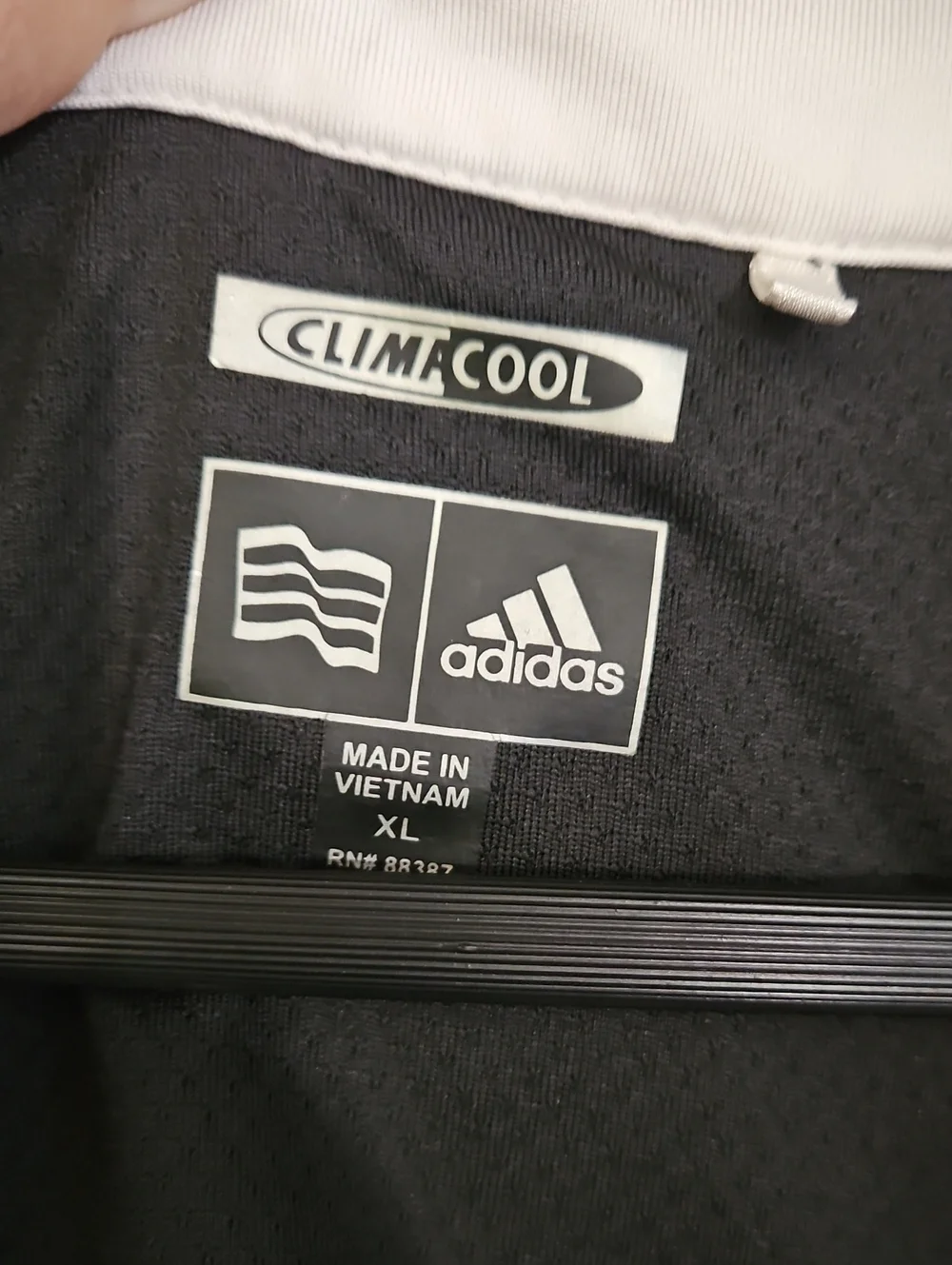 Adidas Climacool Black Golf Polo Shirt Sz XL